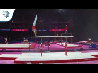 Taha SERHANI (SUI) - 2018 Artistic Gymnastics Europeans, qualification parallel bars