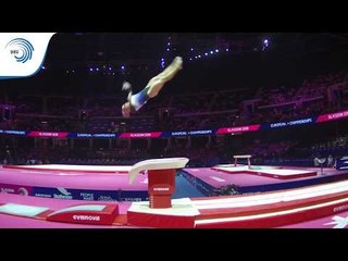 Boglarka DEVAI (HUN) - 2018 Artistic Gymnastics Europeans, qualification vault