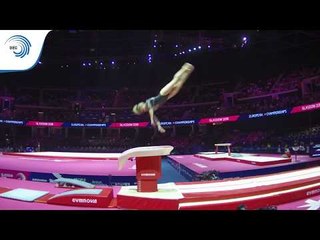 Caterina CEREGHETTI (ITA) - 2018 Artistic Gymnastics Europeans, qualification vault