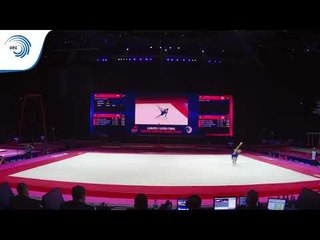 Jamie LEWIS (GBR) - 2018 Artistic Gymnastics European Champion, junior floor