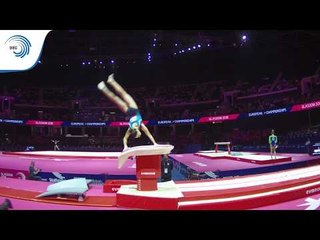 Gloria PHILASSIDES (CYP) - 2018 Artistic Gymnastics Europeans, qualification vault