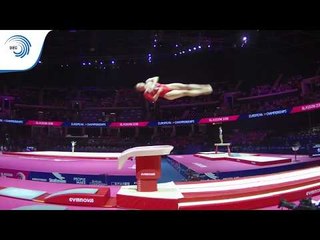 Jasmin MADER (AUT) - 2018 Artistic Gymnastics Europeans, qualification vault