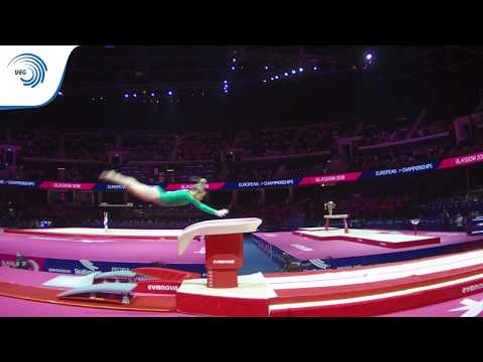 Meaghan SMITH (IRL) - 2018 Artistic Gymnastics Europeans, qualification vault