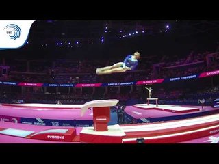 Argyro AFRATI (GRE) - 2018 Artistic Gymnastics Europeans, qualification vault