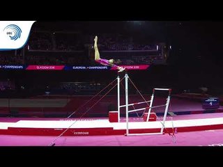 Elisa IORIO (ITA) - 2018 Artistic Gymnastics Europeans, junior bars final