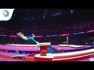 Angelina SIMAKOVA (RUS) - 2018 Artistic Gymnastics Europeans, qualification vault