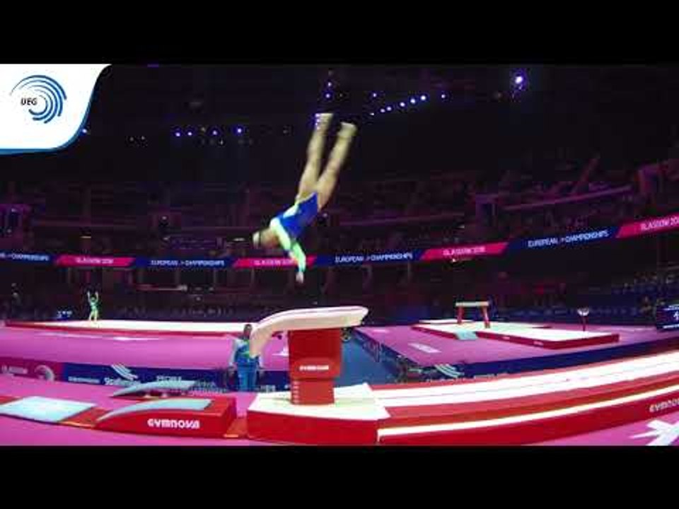Teja BELAK (SLO) - 2018 Artistic Gymnastics Europeans, qualification vault