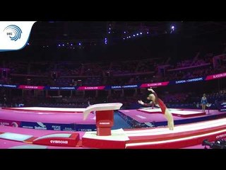 Valeria OSIPOVA (UKR) - 2018 Artistic Gymnastics Europeans, qualification vault