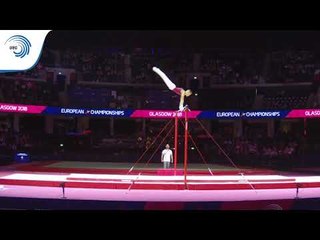Krisztian BALAZS (HUN) - 2018 Artistic Gymnastics Europeans, junior high bar silver medallist