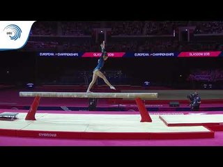Silviana SFIRINGU (ROU) - 2018 Artistic Gymnastics Europeans, junior beam final