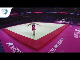 Aleksandrs LITVINOVS (LAT) - 2018 Artistic Gymnastics Europeans, junior qualification floor