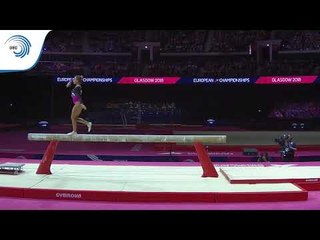 Vasiliki MILLOUSI (GRE) - 2018 Artistic Gymnastics Europeans, beam final