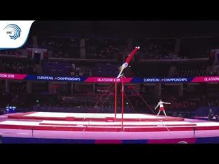 Vojtech SACHA (CZE) - 2018 Artistic Gymnastics Europeans, junior qualification high bar
