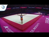 Wesley DE HAAS (NED) - 2018 Artistic Gymnastics Europeans, junior qualification floor