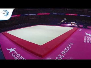 David RUMBUTIS (SWE) - 2018 Artistic Gymnastics Europeans, junior qualification floor