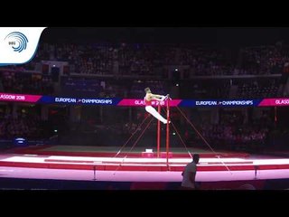 Taha SERHANI (SUI) - 2018 Artistic Gymnastics Europeans, high bar final