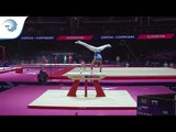 Viktor KALIUZHIN (RUS) - 2018 Artistic Gymnastics Europeans, junior qualification pommel horse