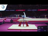 Sergei NAIDIN (RUS) - 2018 Artistic Gymnastics Europeans, junior qualification pommel horse