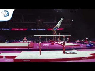 Sergei NAIDIN (RUS) - 2018 Artistic Gymnastics Europeans, junior qualification parallel bars