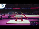 Edgars CUDOVSKIS (LAT) - 2018 Artistic Gymnastics Europeans, junior qualification pommel horse