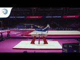 Illia KOVTUN (UKR)  - 2018 Artistic Gymnastics Europeans, junior qualification pommel horse