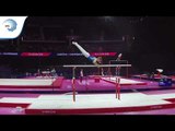 Mikhail KHUDCHENKO (RUS) - 2018 Artistic Gymnastics Europeans, junior qualification parallel bars