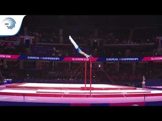 Iurii BUSSE (RUS) - 2018 Artistic Gymnastics Europeans, junior qualification horizontal bar