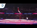 Rafael SZABO (ROU) - 2018 Artistic Gymnastics Europeans, junior qualification horizontal bar