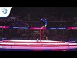 Uri ZEIDEL (ISR) - 2018 Artistic Gymnastics Europeans, junior qualification horizontal bar