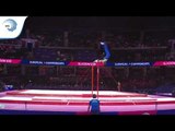 Eyal INDIG (ISR) - 2018 Artistic Gymnastics Europeans, junior qualification horizontal bar