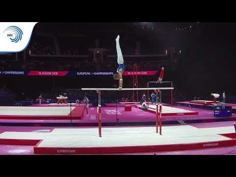 Marcus STENBERG (SWE) - 2018 Artistic Gymnastics Europeans, junior qualification parallel bars