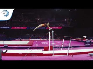 Astrid DE ZEEUW (NED) - 2018 Artistic Gymnastics Europeans, junior qualification bars