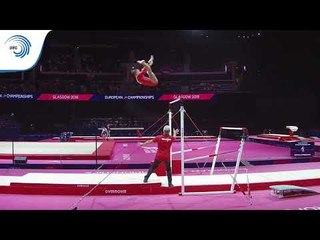 Stacy BERTRANDT (BEL) - 2018 Artistic Gymnastics Europeans, junior qualification bars