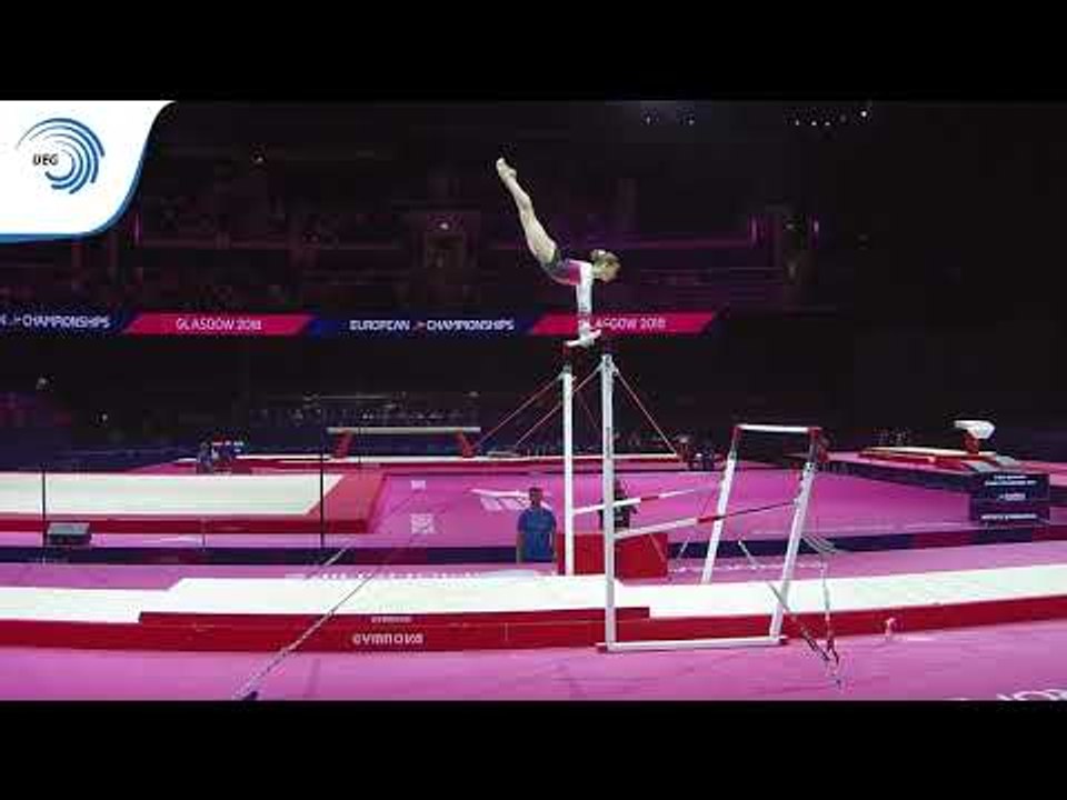 Ganna METELITSA (BLR) - 2018 Artistic Gymnastics Europeans, junior qualification bars
