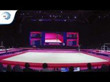 Giorgia VILLA (ITA) - 2018 Artistic Gymnastics Europeans, junior qualification floor