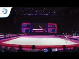 Daniela TRICA (ROU) - 2018 Artistic Gymnastics Europeans, junior qualification floor