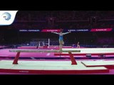Wiktoria GIEMZA (POL) - 2018 Artistic Gymnastics Europeans, junior qualification beam