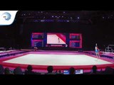 Celeste MORDENTI (LUX) - 2018 Artistic Gymnastics Europeans, junior qualification floor