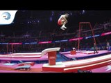 Kiryl PARKHIMCHYK (BLR) - 2018 Artistic Gymnastics Europeans, junior qualification vault