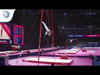 Nicola CUYLE (BEL) - 2018 Artistic Gymnastics Europeans, junior qualification rings