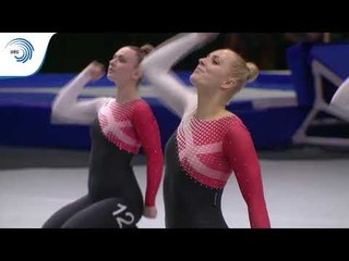 Denmark - 2018 TeamGym European bronze medallists, senior women's team