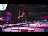 Lars VOS (NED) - 2018 Artistic Gymnastics Europeans, junior qualification rings