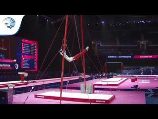 Скачать видео: Pawel KASKOW (POL) - 2018 Artistic Gymnastics Europeans, junior qualification rings