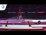Vera JONKER (NED) - 2018 Artistic Gymnastics Europeans, junior qualification beam