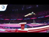 Elisa IORIO (ITA) - 2018 Artistic Gymnastics Europeans, junior qualification vault