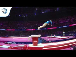 Nitta NIEMINEN (FIN) - 2018 Artistic Gymnastics Europeans, junior qualification vault