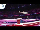 Leonie PAPKE (GER) - 2018 Artistic Gymnastics Europeans, junior qualification vault