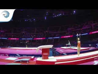 Zenna VAN DER LUBBE (NED) - 2018 Artistic Gymnastics Europeans, junior qualification vault
