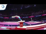 Anastasia BACHYNSKA (UKR) - 2018 Artistic Gymnastics Europeans, junior qualification vault