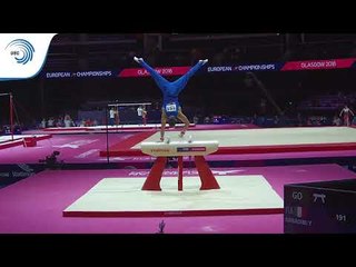 Yumin ABBADINI (ITA) - 2018 Artistic Gymnastics Europeans, junior qualification pommel horse
